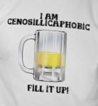 Cenosillicafobie T-shirt