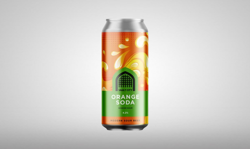 Vault City Brewing Blood Orange Session Sour Vault City Brewing Blood Orange Session Sour