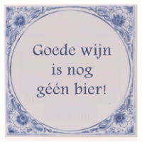Tegeltje bierwijsheid Tegeltje bierwijsheid