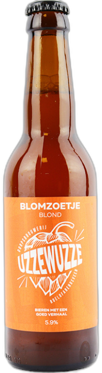 Uzzewuzze Blomzoetje flesje van 33cl Uzzewuzze Blomzoetje flesje van 33cl