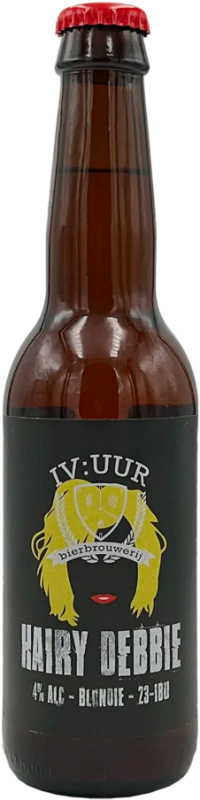 IV:Uur Hairy Debby flesje van 33cl IV:Uur Hairy Debby flesje van 33cl