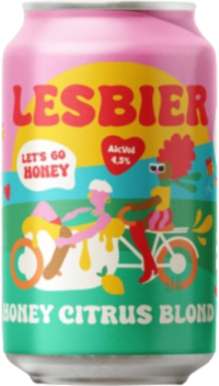 Lesbier blikje van 33cl Lesbier blikje van 33cl