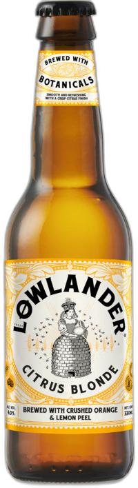 Lowlander Citrus Blonde flesje van 33cl Lowlander Citrus Blonde flesje van 33cl