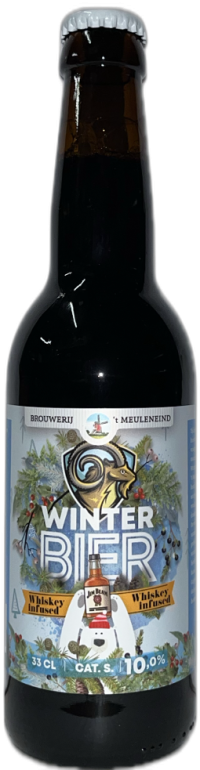 Meuleneind Winterbier Whisky Infused flesje van 33cl Meuleneind Winterbier Whisky Infused flesje van 33cl