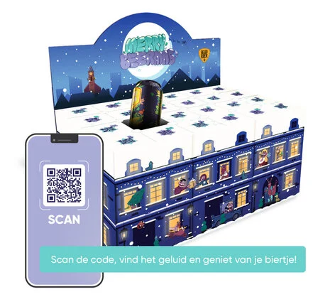 Bier Adventskalender 2025 inclusief Adventsspel bij HelloBier