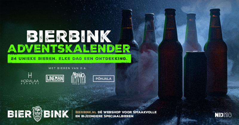 Bierbink Adventskalender 2025 aankondiging