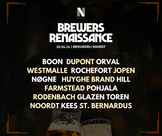 Brewers Renaissance aanwezige brouwerijen