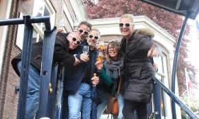 Lentebierwandeling Leiden