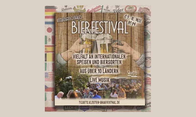 Internationaal Bierfestival Klooster Graefenthal flyer