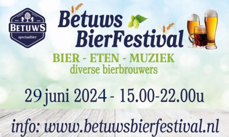 Betuws BierFestival 2024 | Feest in Eck en Wiel