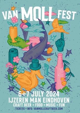 Van Moll Fest 2024 flyer