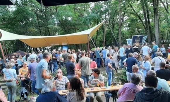 Bier in 't Bos sfeerfoto