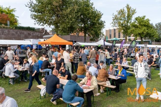 Mosa Wijn en Bier festival sfeer Mosa Wijn en Bier festival sfeer