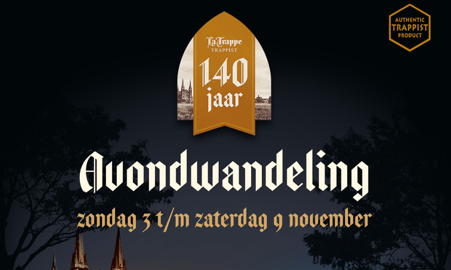140 jaar La Trappe avondwandeling