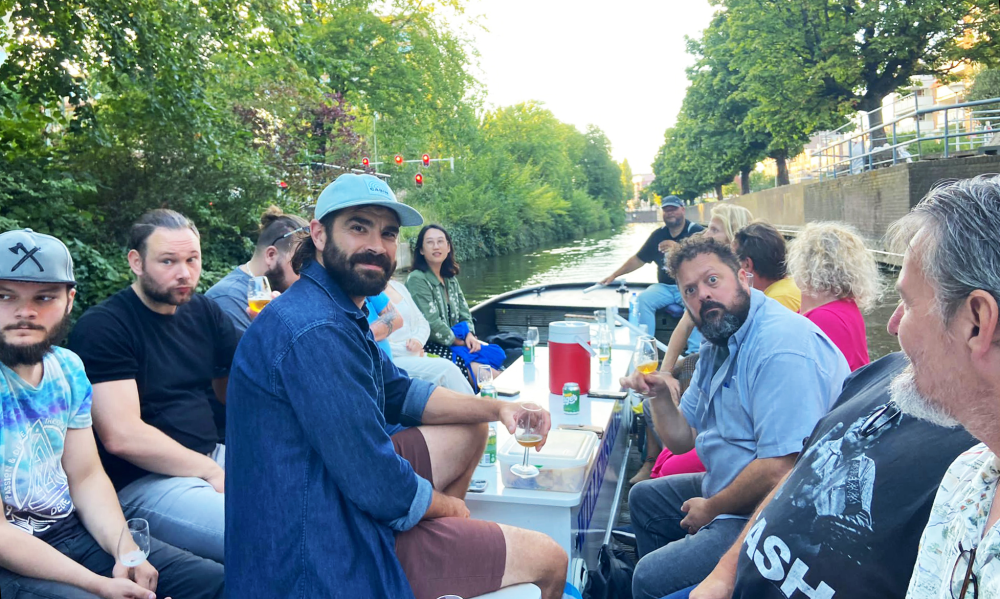 Varen in Den Haag en bier proeven
