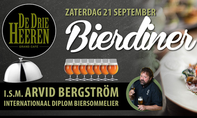 Bierdiner in Pijnacker aankondiging