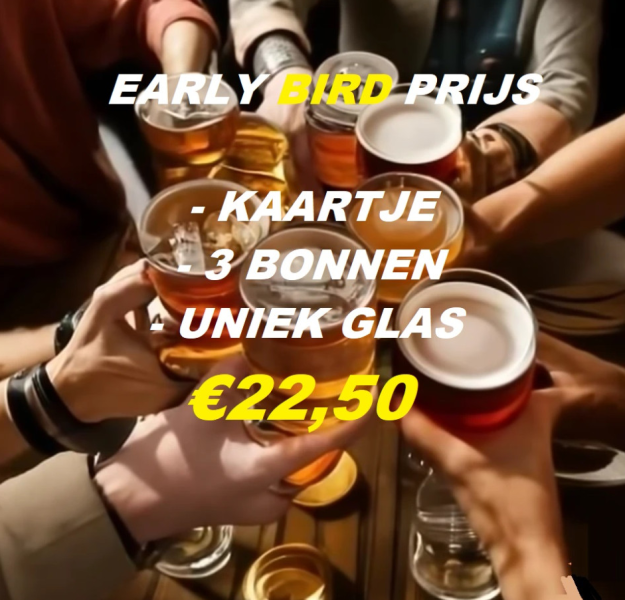 Craft Bier Festival Eindhoven Early Bird prijs Craft Bier Festival Eindhoven Early Bird prijs