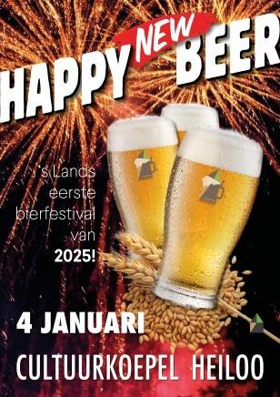 Happy New Beer poster