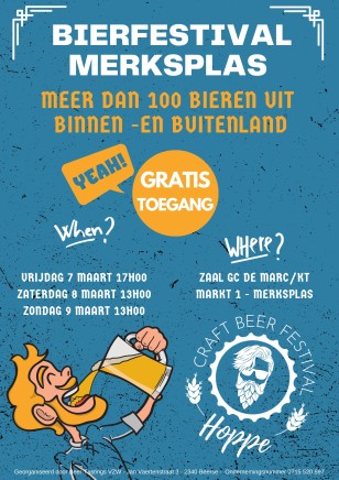 Poster Hoppe Craft Beer Fest