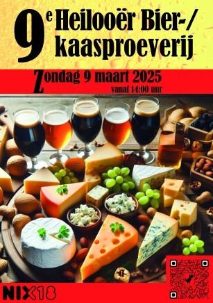 Heilooer Bier kaasproeverij 2025 flyer