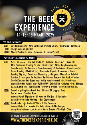 Bierfestival The Beer Experience poster 2025