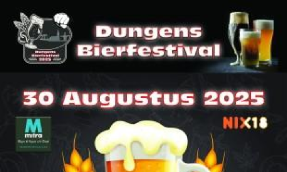Dungens Bierfestival 2025