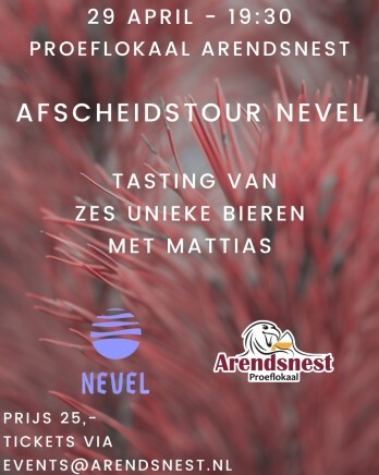 Afscheidstour Nevel bij Proeflokaal Arendsnest