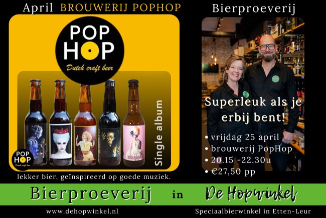 Maandelijkse Bierproeverij De Hopwinkel Etten-Leur