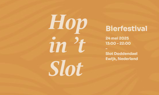 Hop in 't Slot 2025 bierfestival