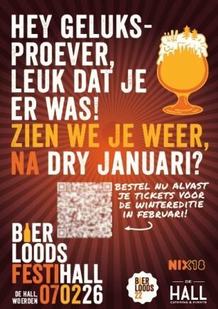festihall bierfestival februari 2026 poster 