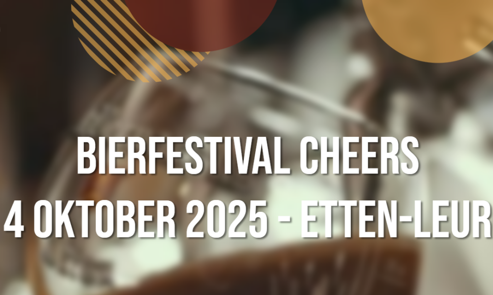 Bierfestival Cheers 2025 aankondiging
