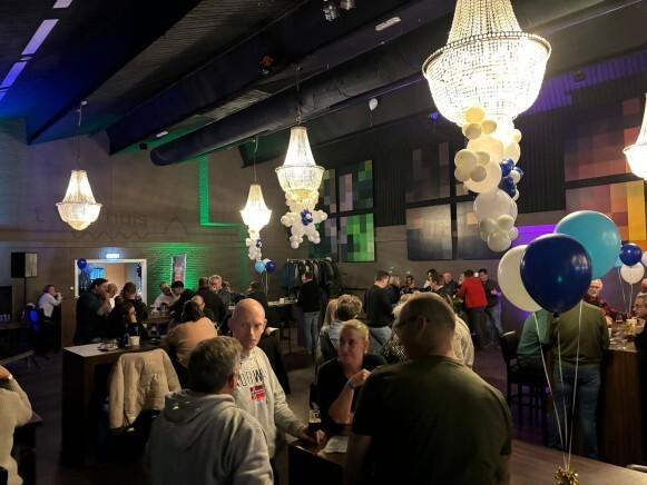 Sfeer tijdens winterbier festival