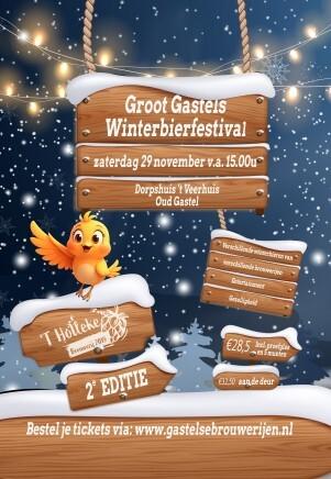 Groot Gastels Winterbier Festival 2025 poster