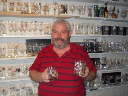 Bierglazen tentoonstelling