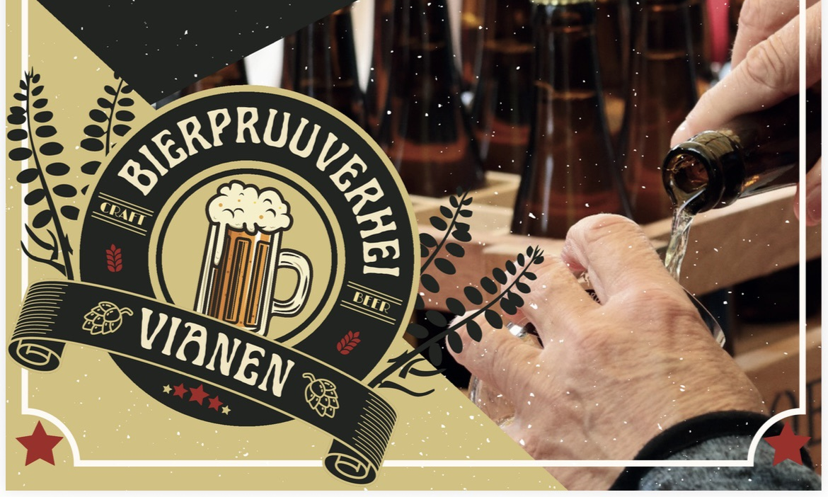 Affiche met details van een speciaalbierfestival op 24 mei 2026 in Vianen.