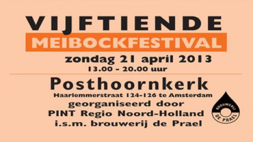 Meibockfestival in de Amsterdamse Posthoornkerk