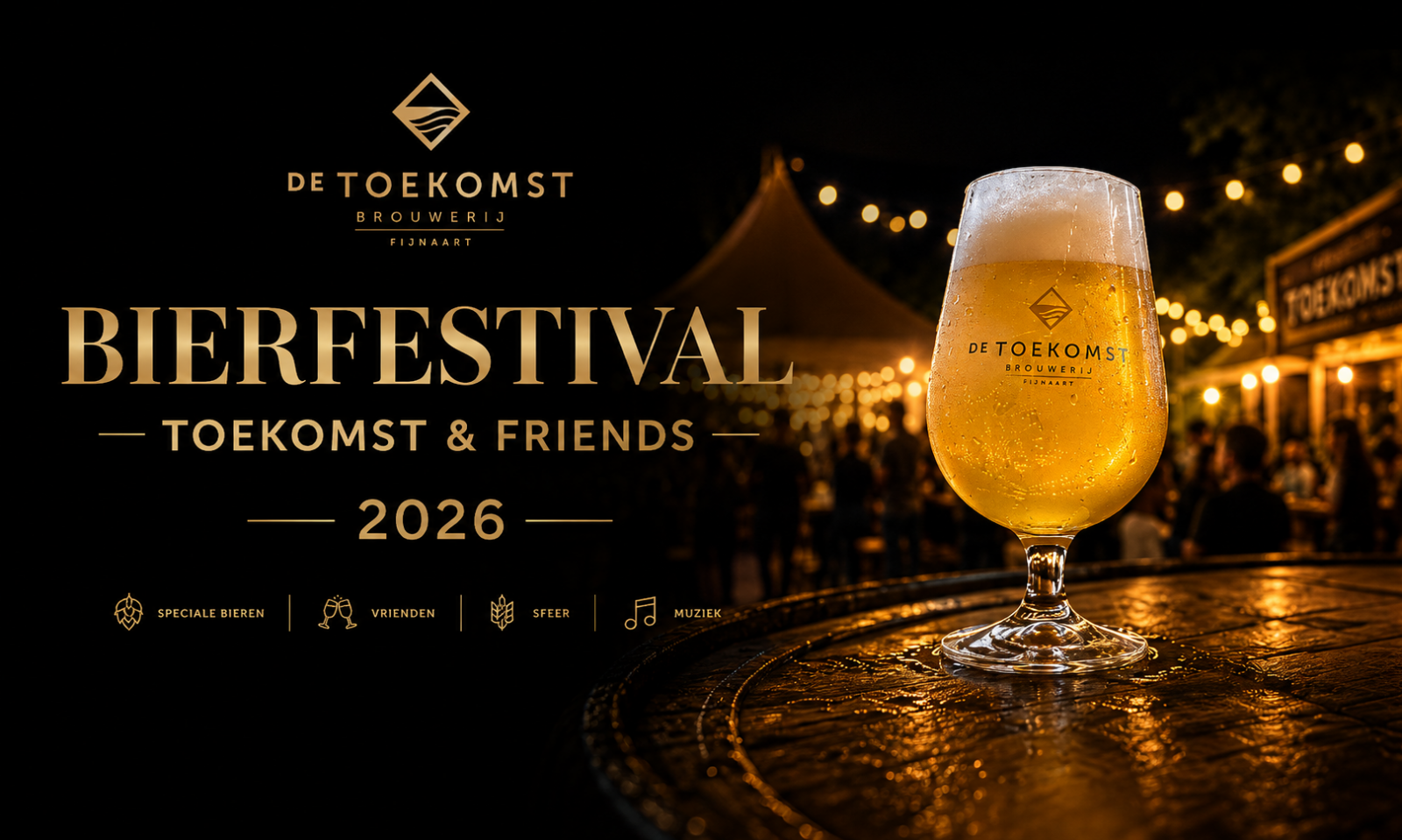 Toekomst & Friends 2026 | Bierfestival in Fijnaart