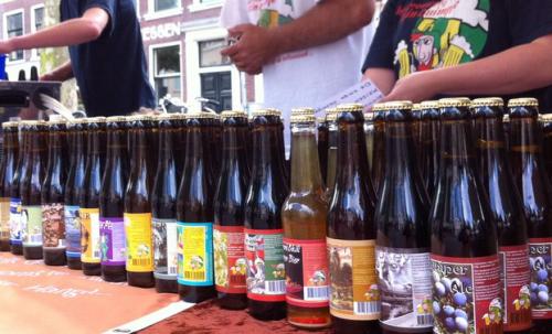 Botermarkt Bierfestival in Haarlem