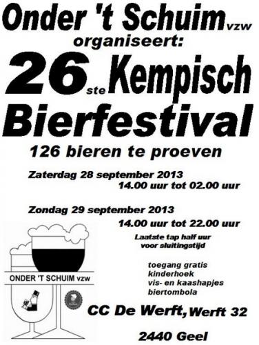 26ste Kempische Bierfestival