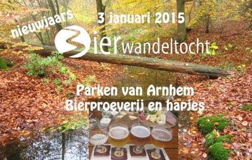 Nieuwjaarsbierwandeltocht Arnhem