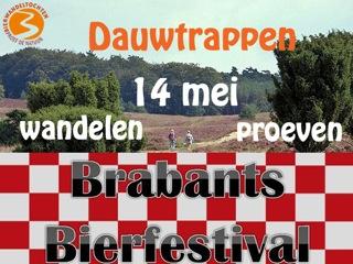 Dauwtrappen naar Brabants Bierfestival, Oirschot