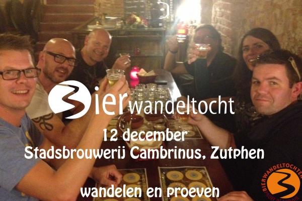 Bierwandeltochten stadsbrouwerij Cambrinus, Zutphen