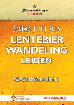 Lentebierwandeling Leiden