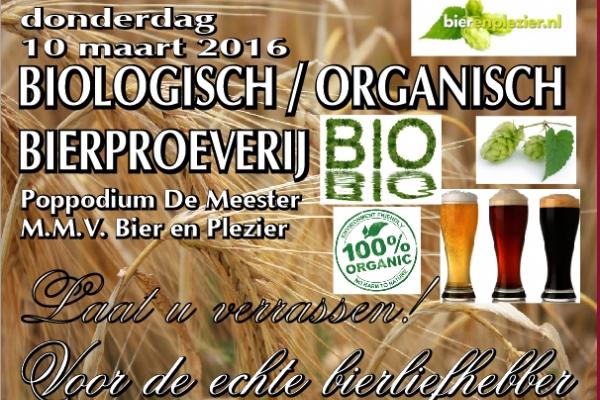 biologisch/organisch bierproeverij Almere