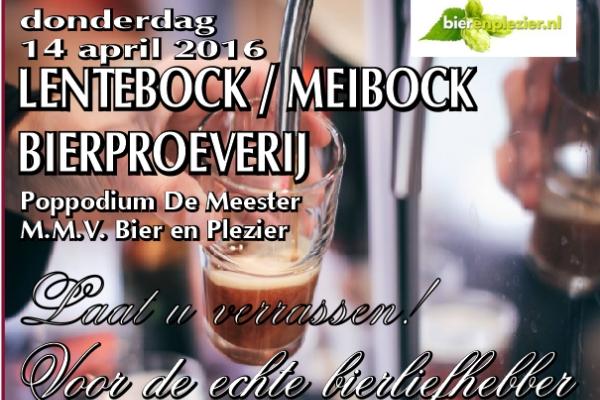 Lentebock/Meibock Bier Proeverij Almere