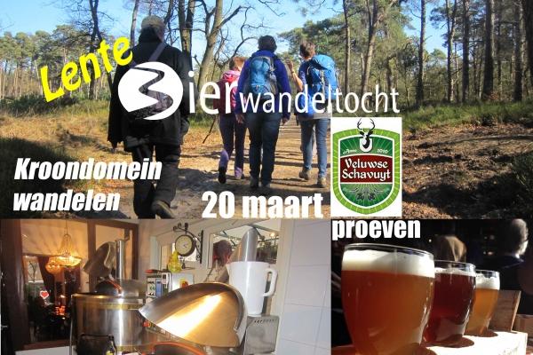 Lente Bierwandeltocht Veluwse Schavuyt, Apeldoorn
