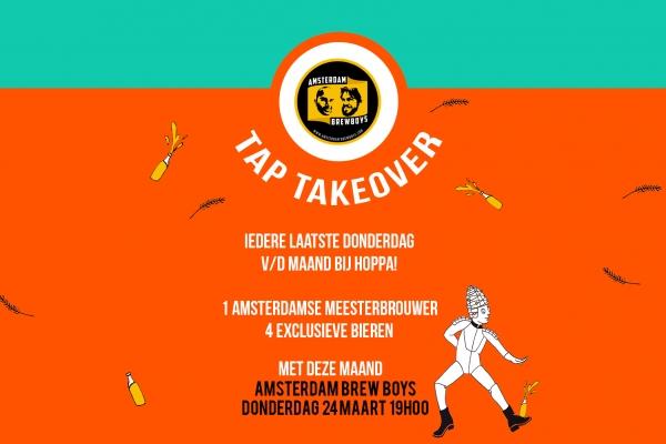 TAP-TAKEOVER #3 w/ AMSTERDAM BREWBOYS