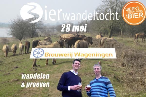 Bierwandeltocht brouwerij Wageningen