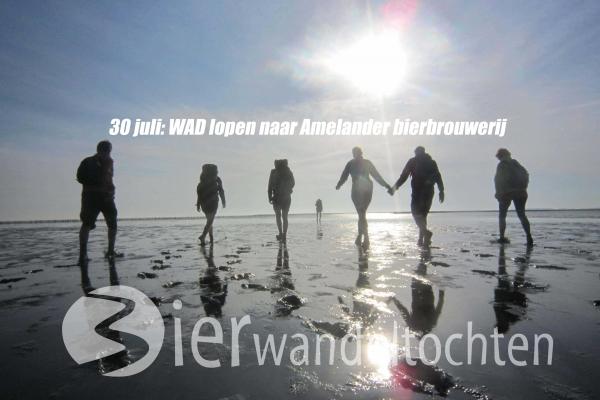Wadlopen naar Amelander Bierbrouwerij