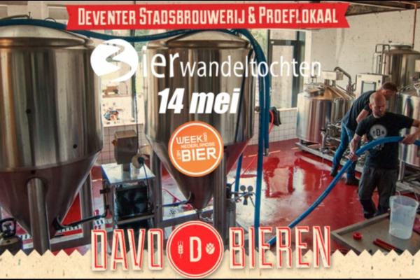 Bierwandeltocht stadsbrouwerij DAVO, Deventer